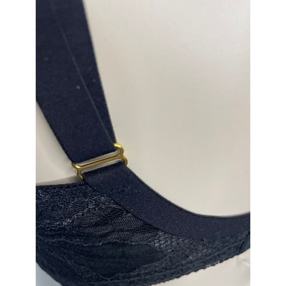 Victoria's Secret Women's Size 34E Bra Black Unlined Adjustable Straps NWOT - Picture 6 of 7
